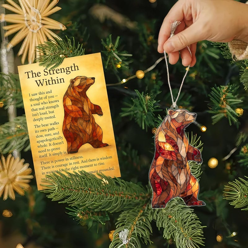 HONOCOOLS Store Suncatcher Ornament with Story Card – Acrylic Window Hanging Decor, Birthday Gifts for Men, Inspirational Gift, Christmas Ornament, Meaningful Gift for Coworkers, Boss, Friends (Sun-58) (Sun-67) - Image 2